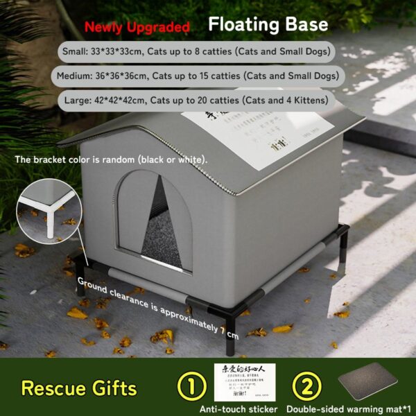 7AFA7FEA2DD2D8A796BE6B8F58B35401.jpeg Insulated Weatherproof Outdoor Cat Shelter