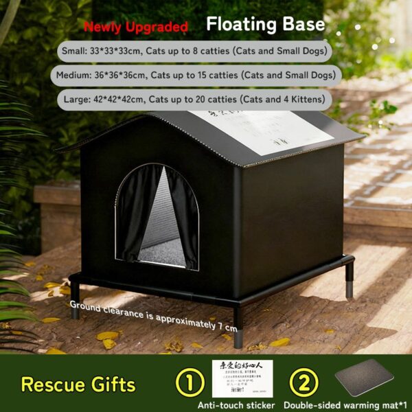 8F4D87ECEE87B63932D330C2619DEC8F.jpeg Insulated Weatherproof Outdoor Cat Shelter