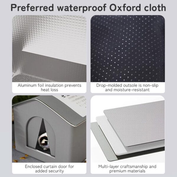 99472BC8928EAD64510F13D4D48523E3.jpeg Insulated Weatherproof Outdoor Cat Shelter